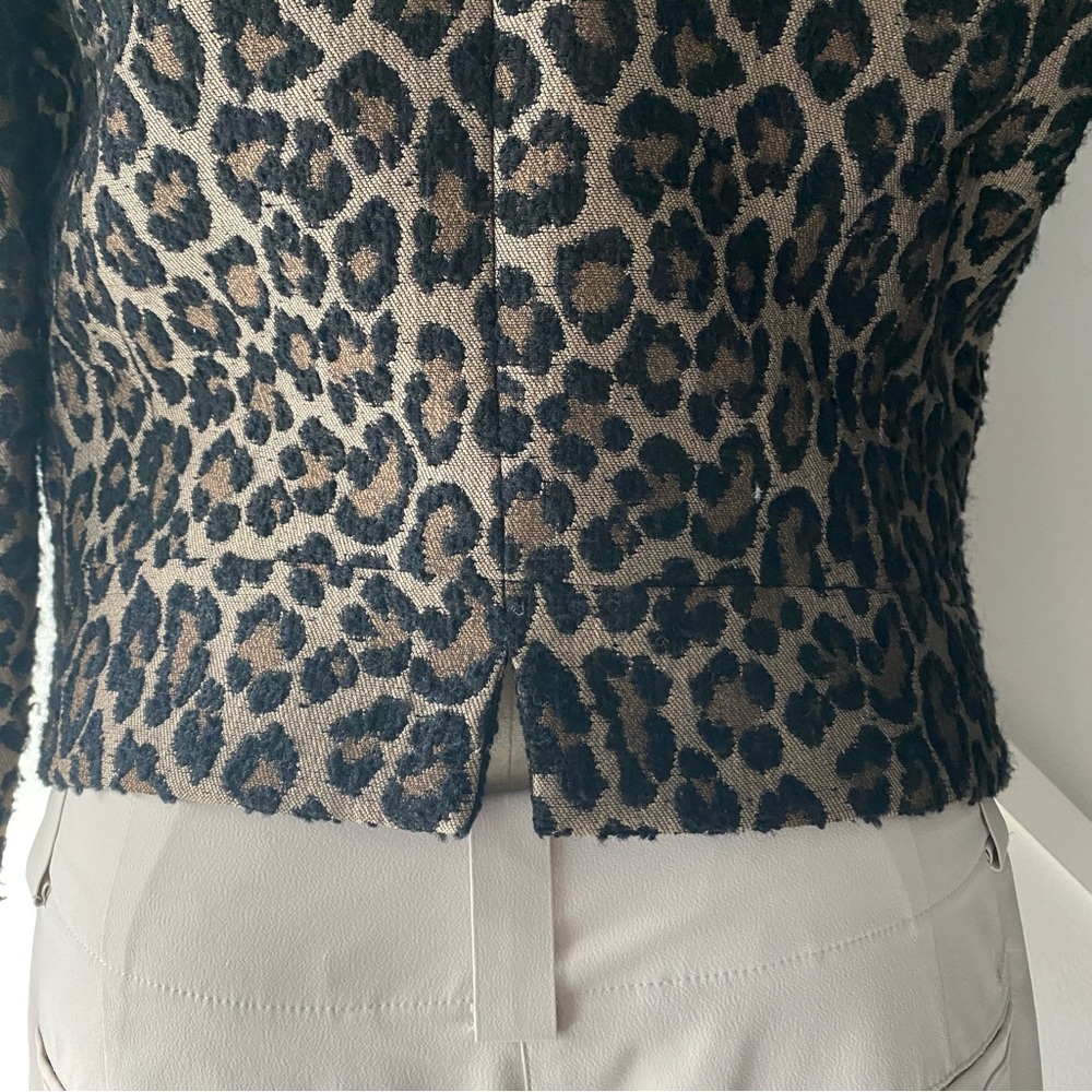Smythe Leopard Print Anytime Blazer - 4 - image 8